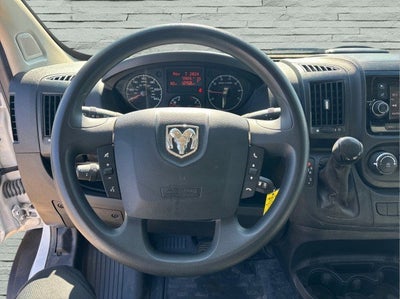 2021 RAM ProMaster Cargo Van 136 WB - LOW ROOF