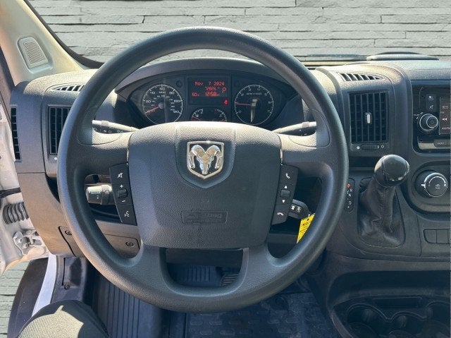 2021 RAM ProMaster Cargo Van 136 WB - LOW ROOF