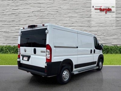 2023 RAM ProMaster Cargo Van 136 WB - LOW ROOF