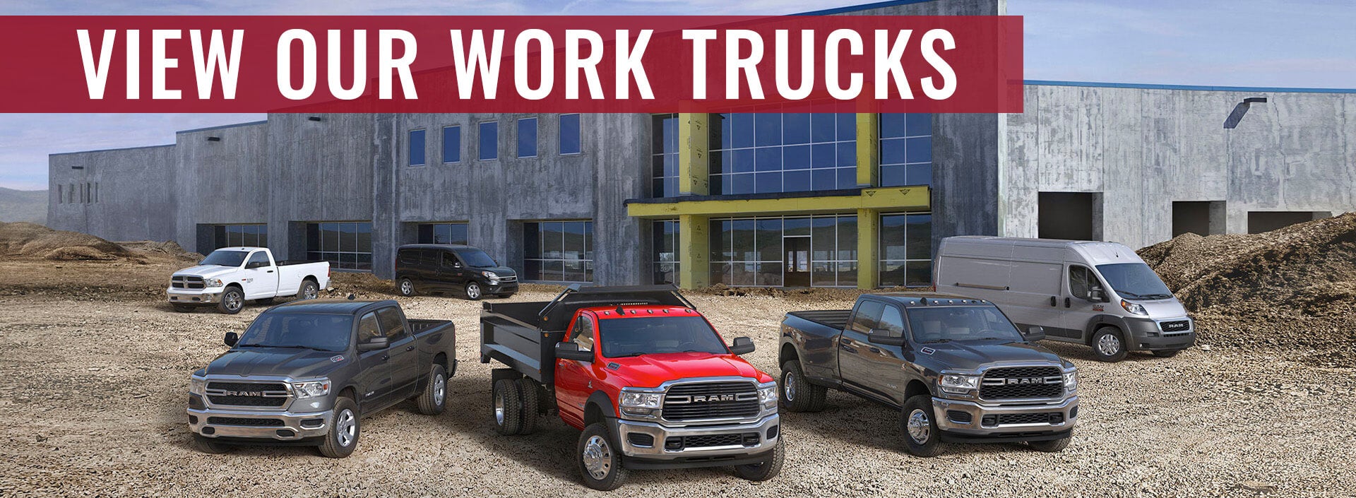View Our Work Trucks